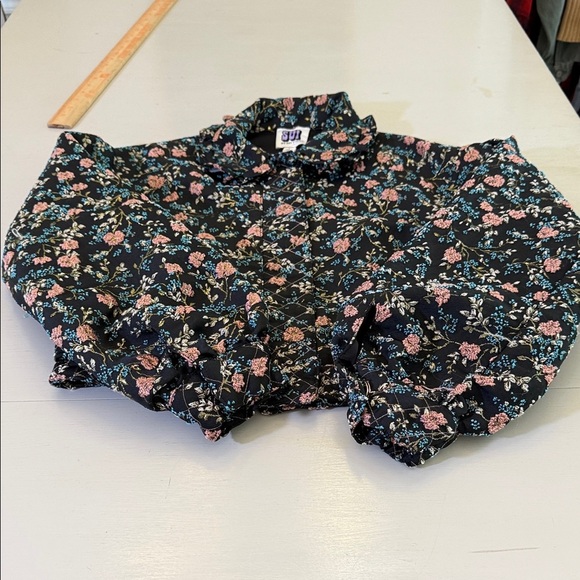 Anna Sui Alice Floral Jacquard Jacket Size Small - Picture 3 of 12